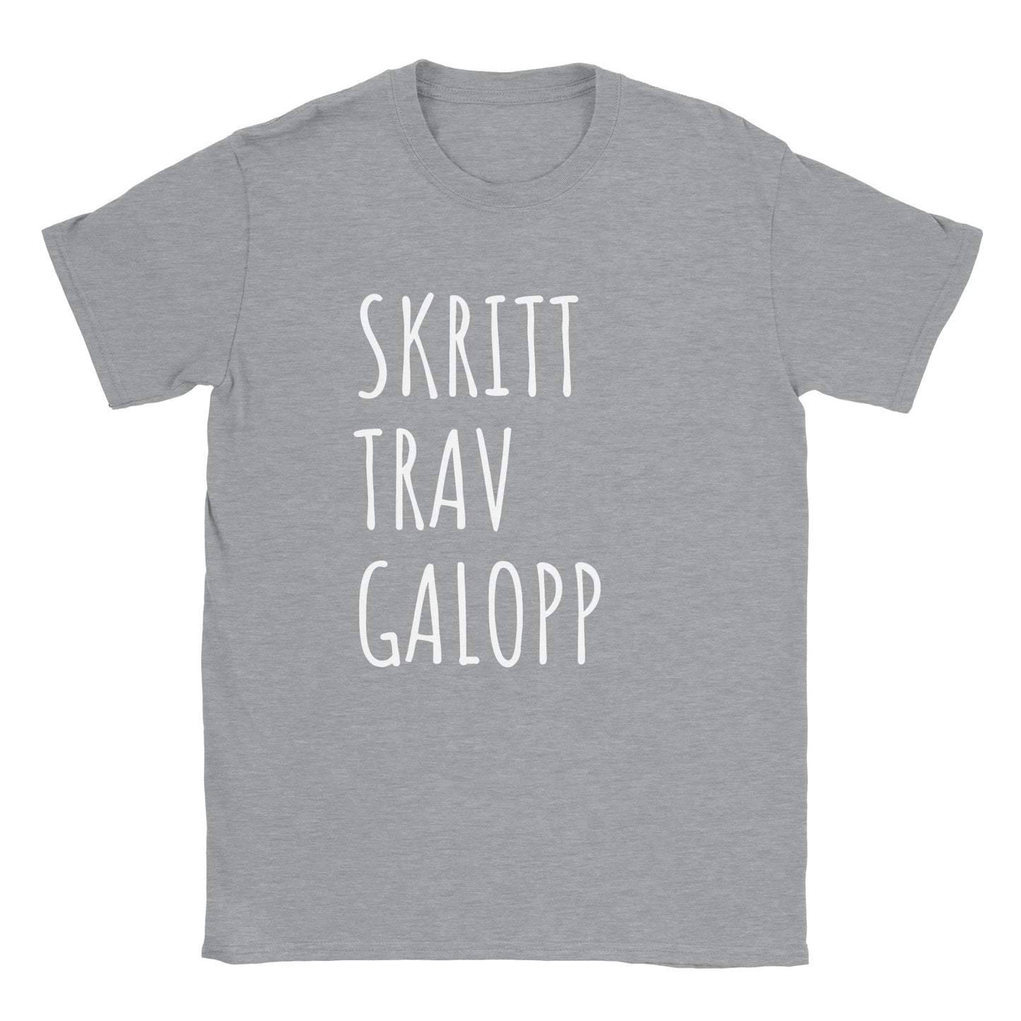 Skritt Trav Galopp | Unisex Crewneck T-shirt