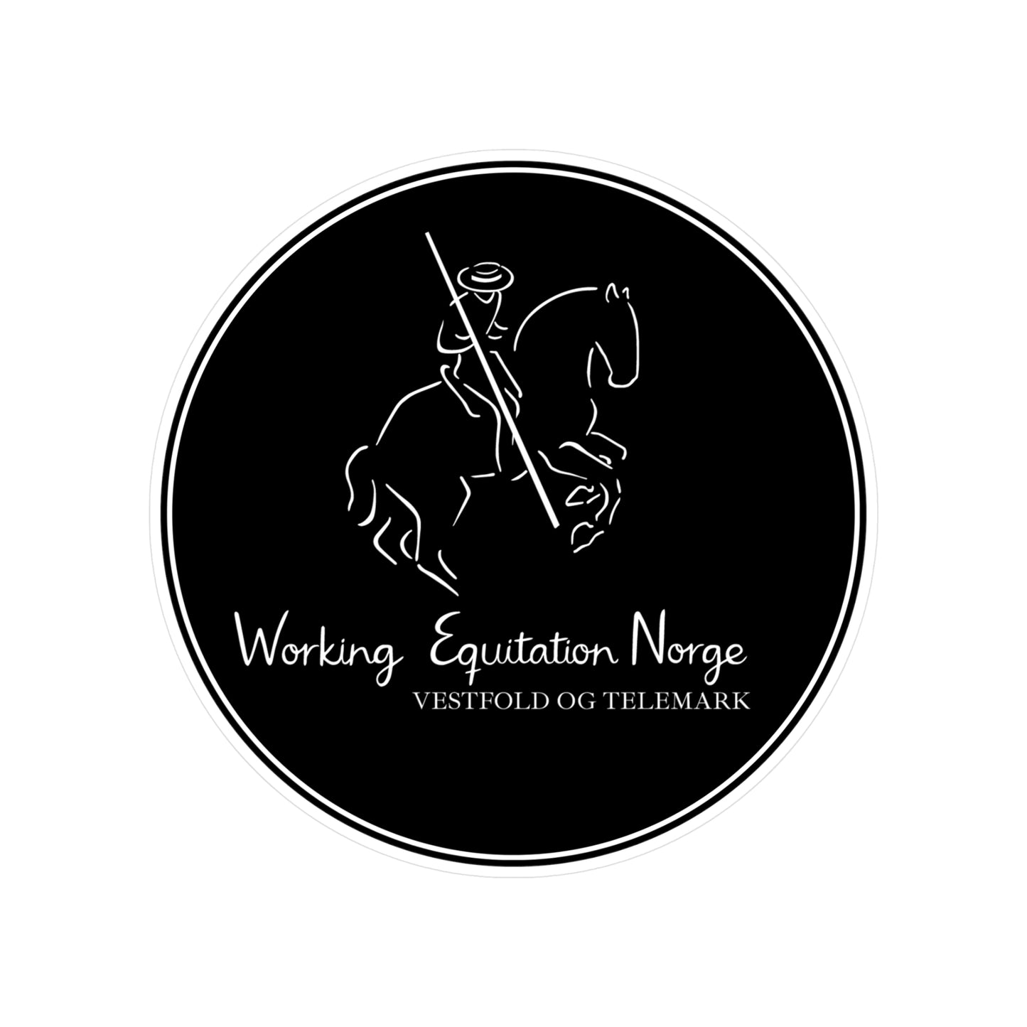 Stickers | Working Equitation Vestfold - Telemark logo