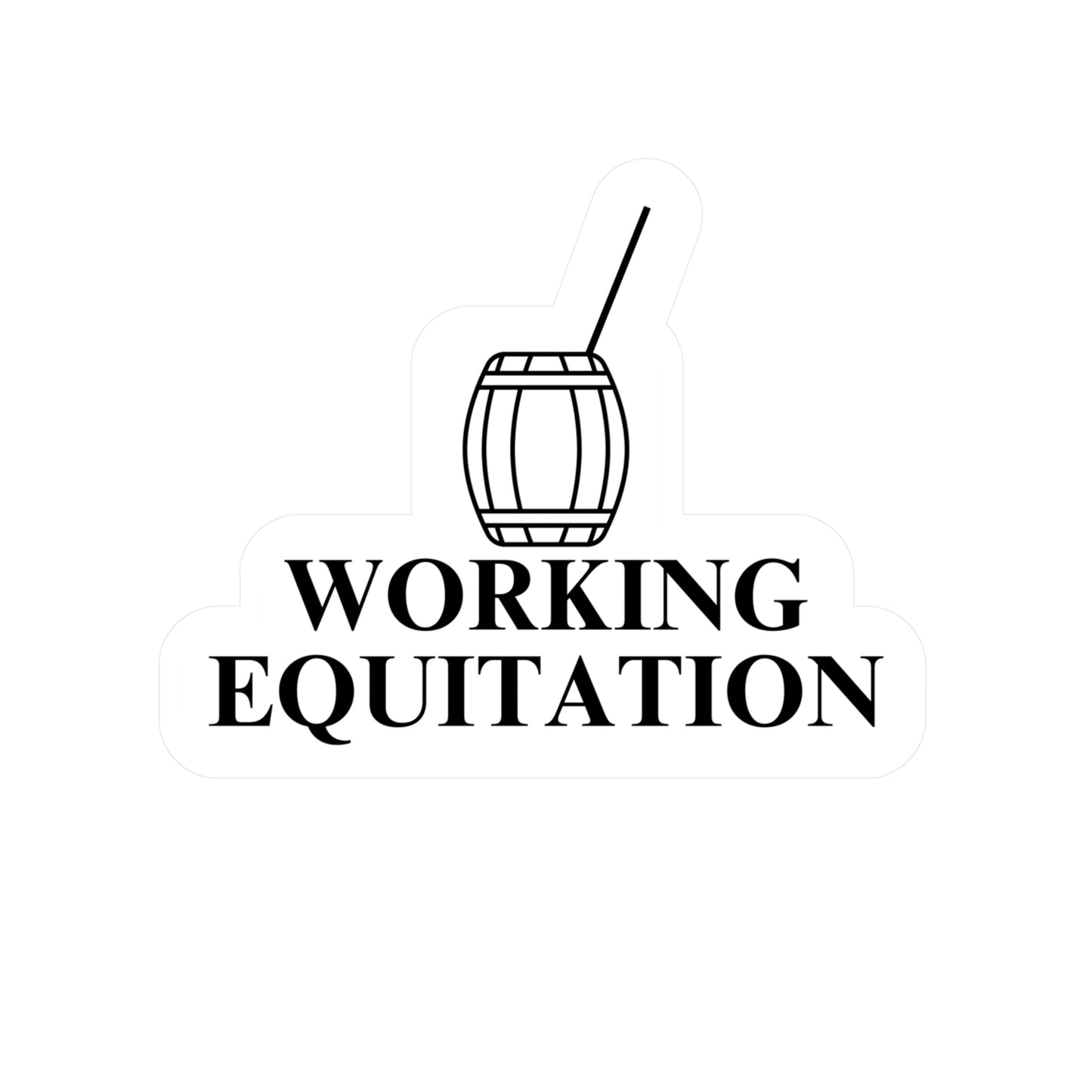 Stickers | Working Equitation | Barrel