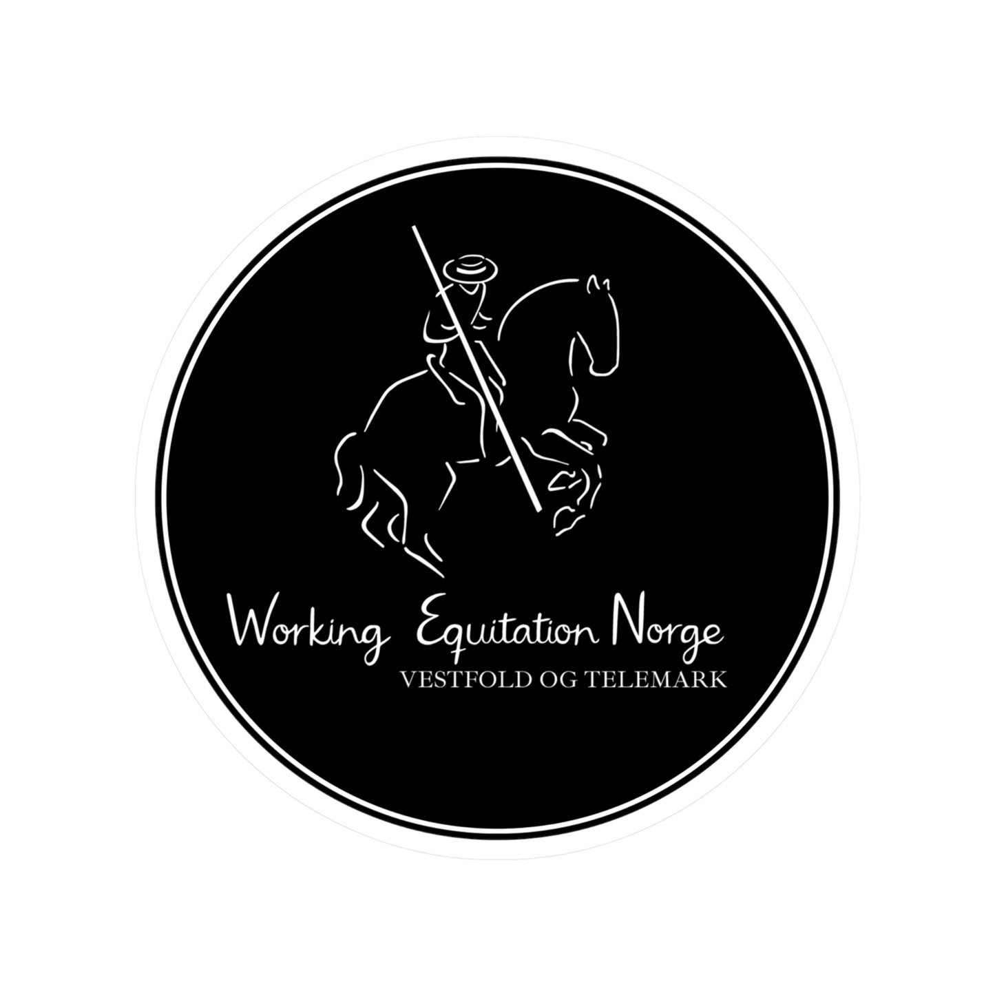 Stickers | Working Equitation Vestfold - Telemark logo
