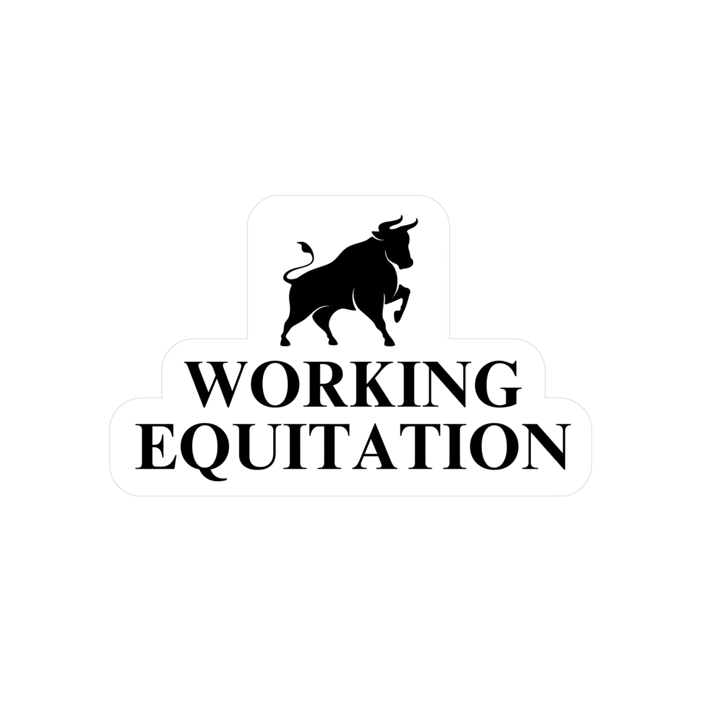 Stickers | Working Equitation | Bull