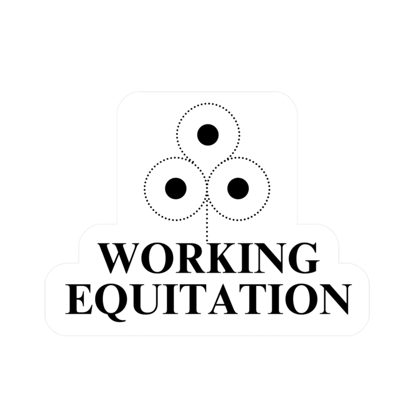 Stickers | Working Equitation | 3 Barrels
