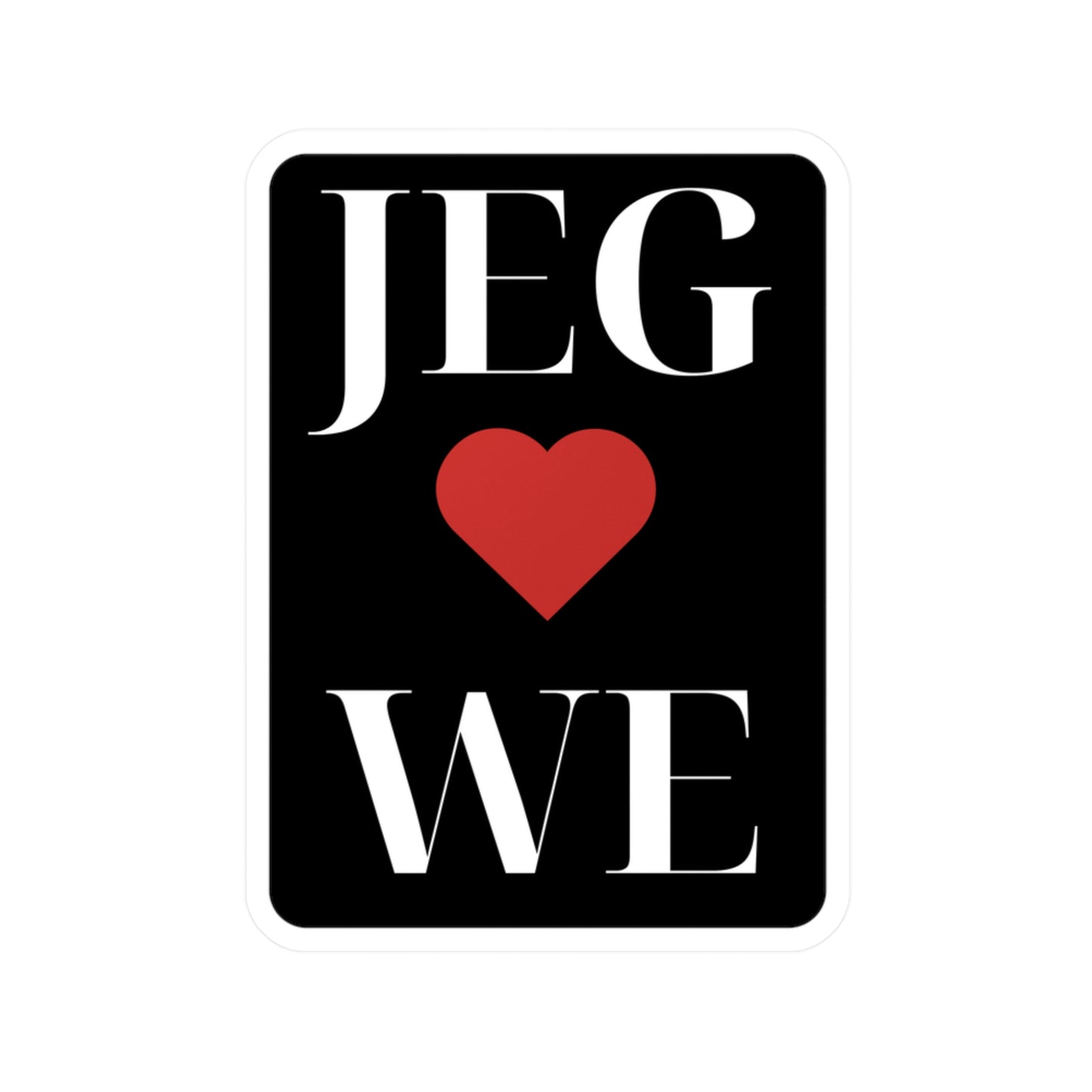Stickers | Jeg Elsker Working Equitation
