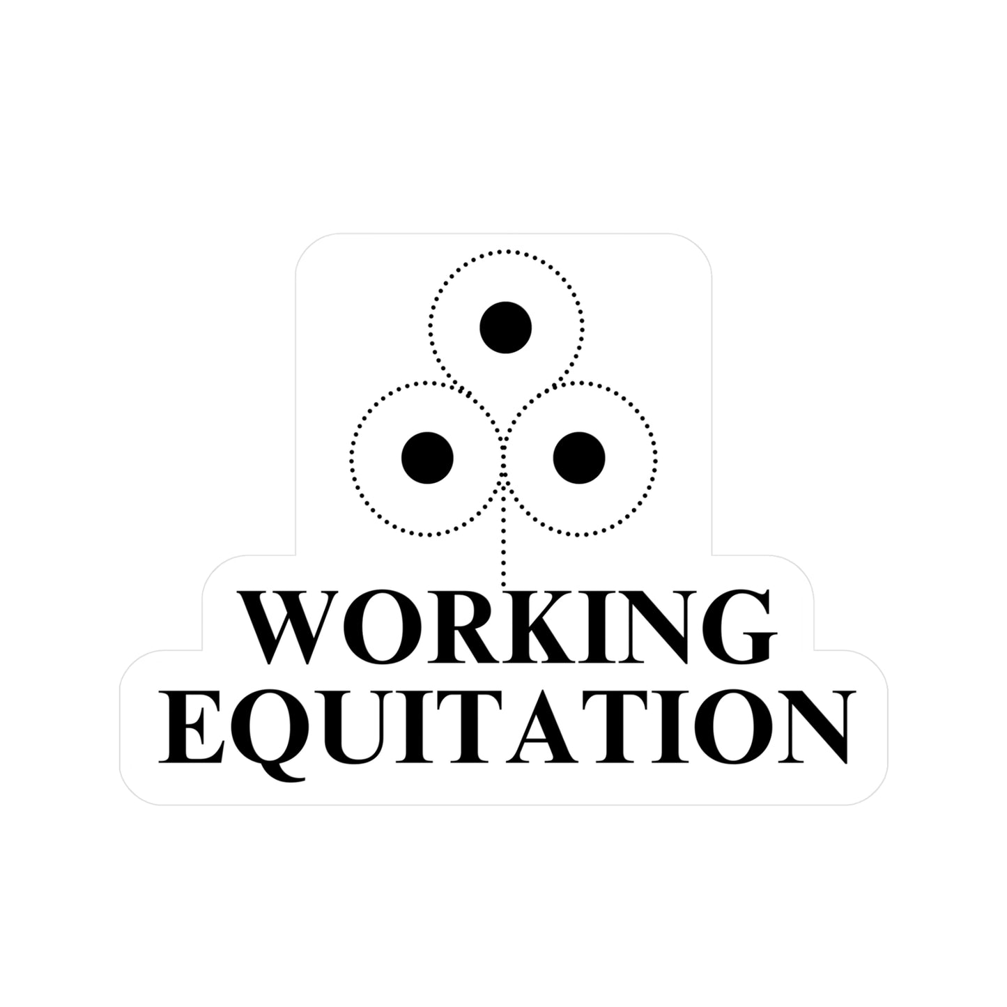 Stickers | Working Equitation | 3 Barrels