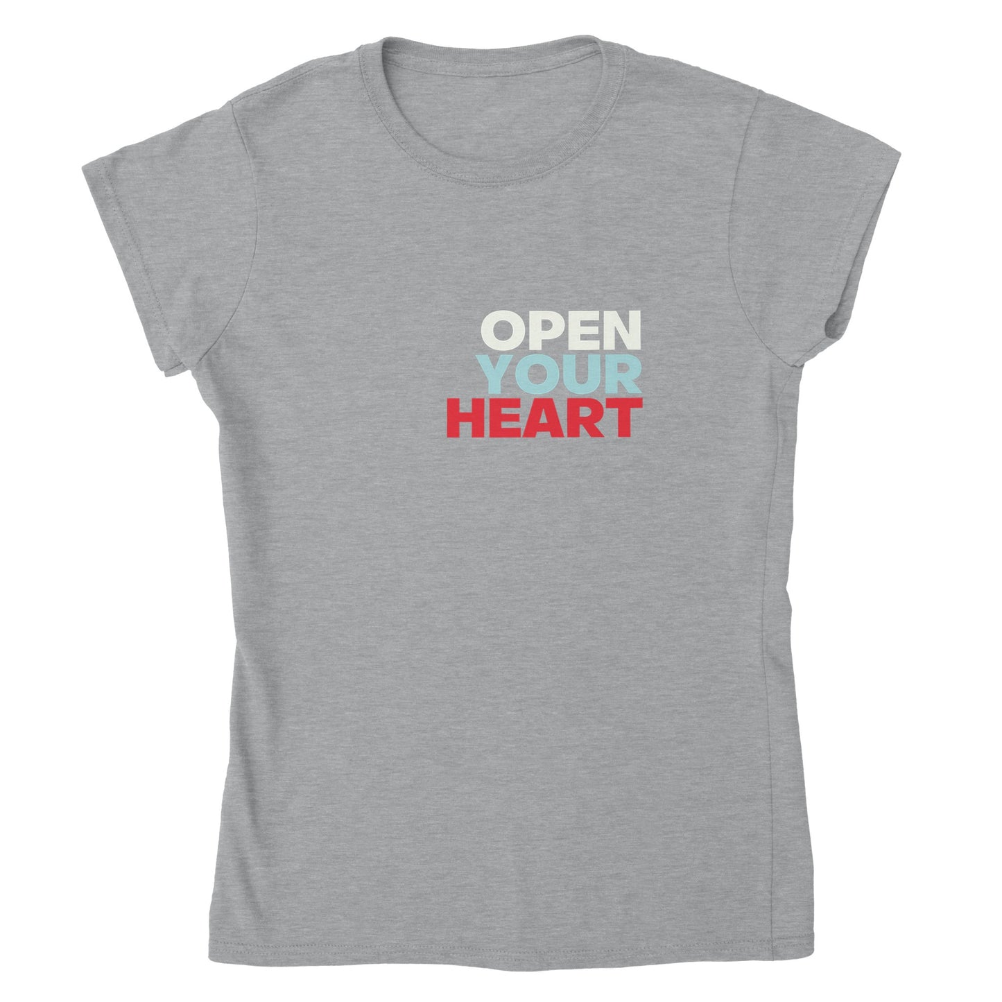 Open Your Heart | Womens T-shirt