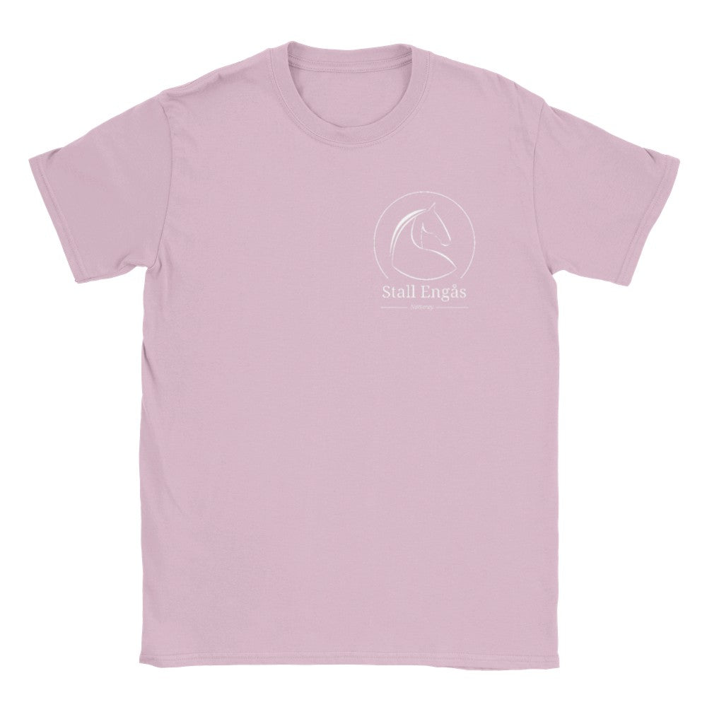 Stall Engås front, WE back, Kids T-shirt
