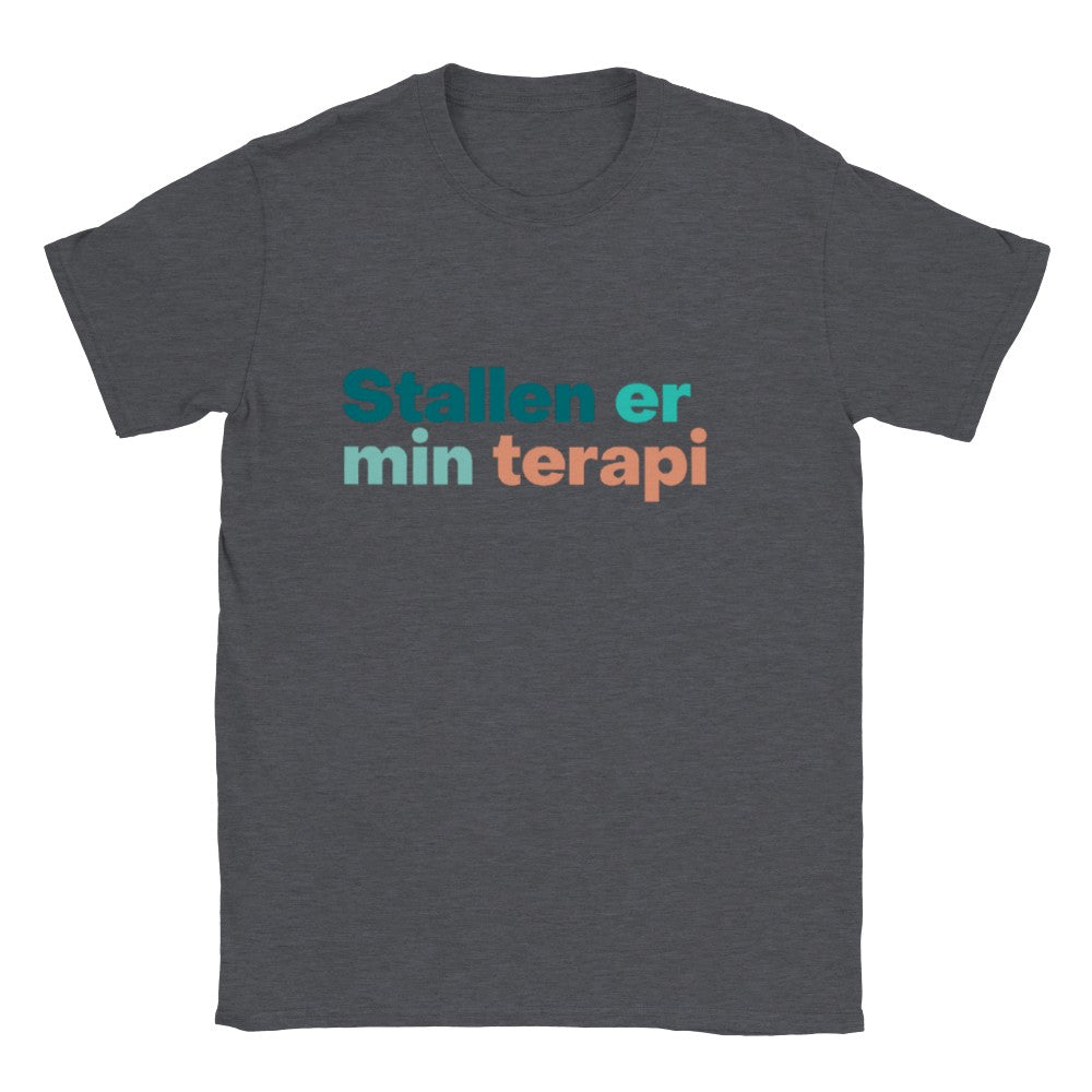 Stallen Er Min Terapi Unisex T-shirt