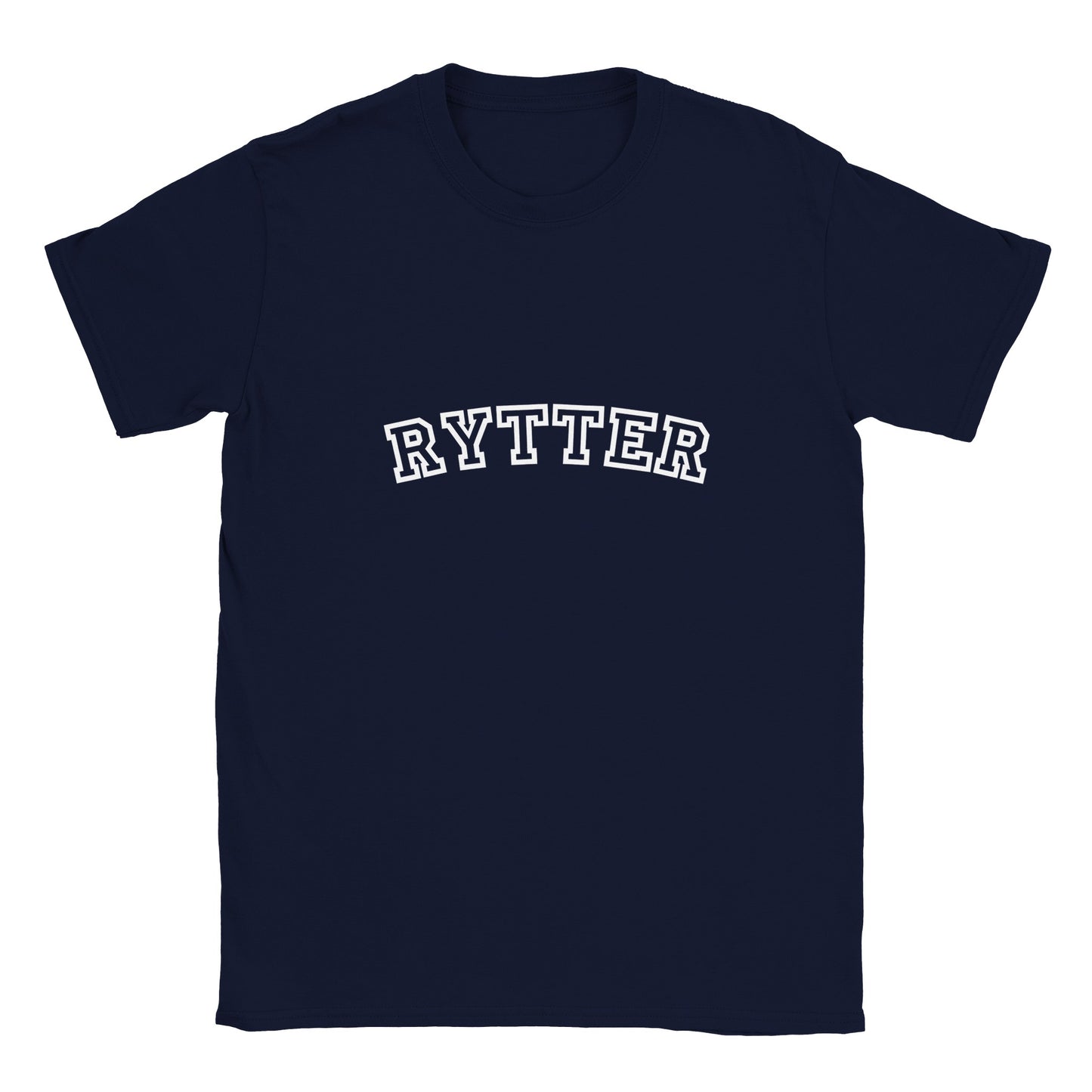 Rytter | Unisex T-skjorte Rund hals