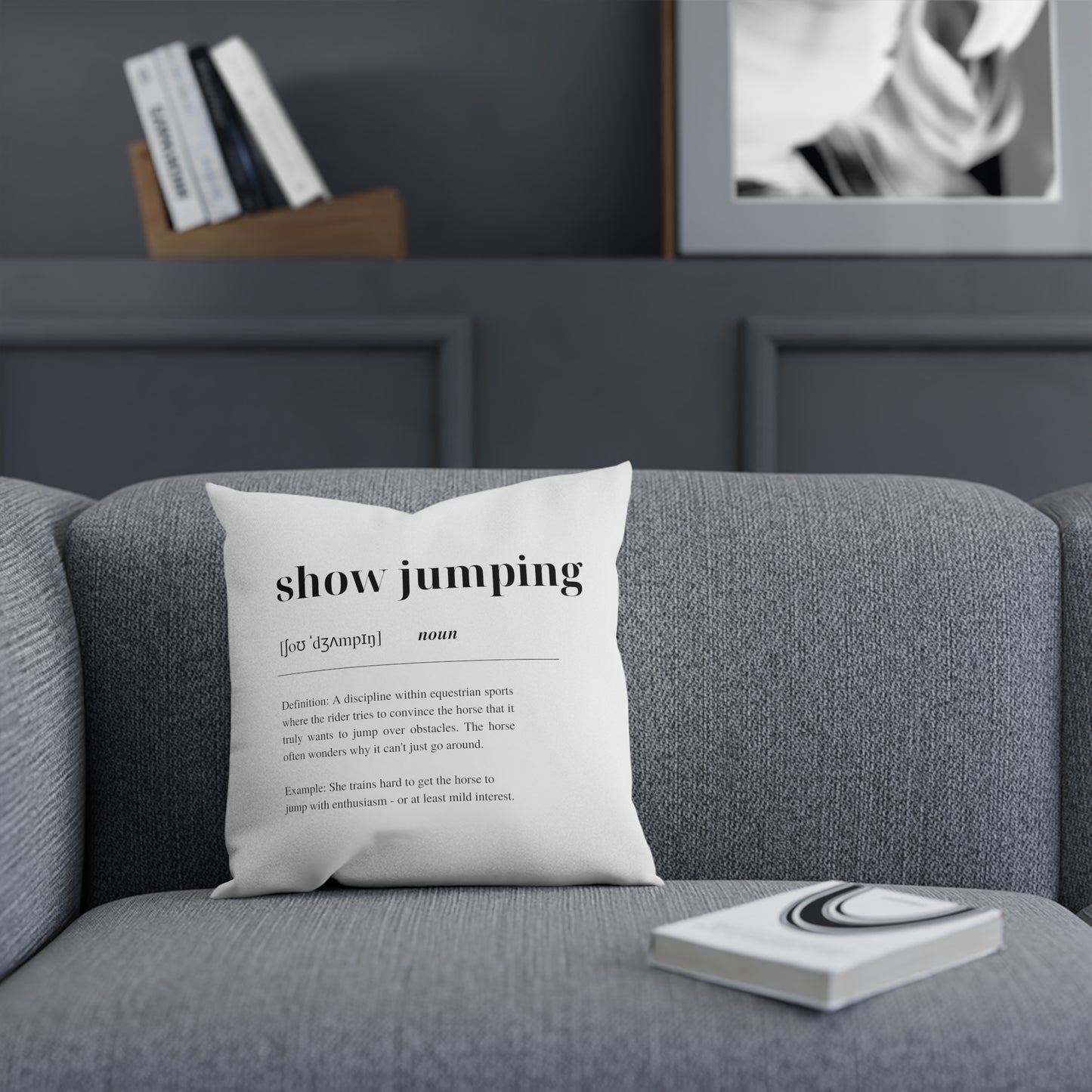 Show Jumping Cushion