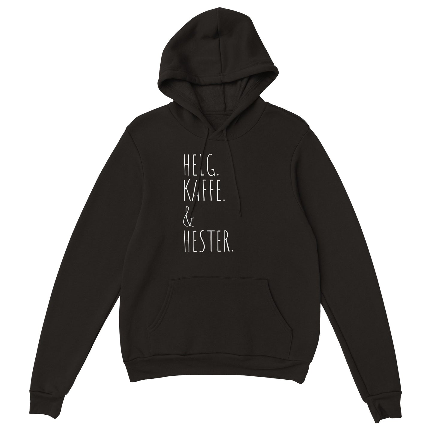 Helg. Kaffe og Hester | Hoodie