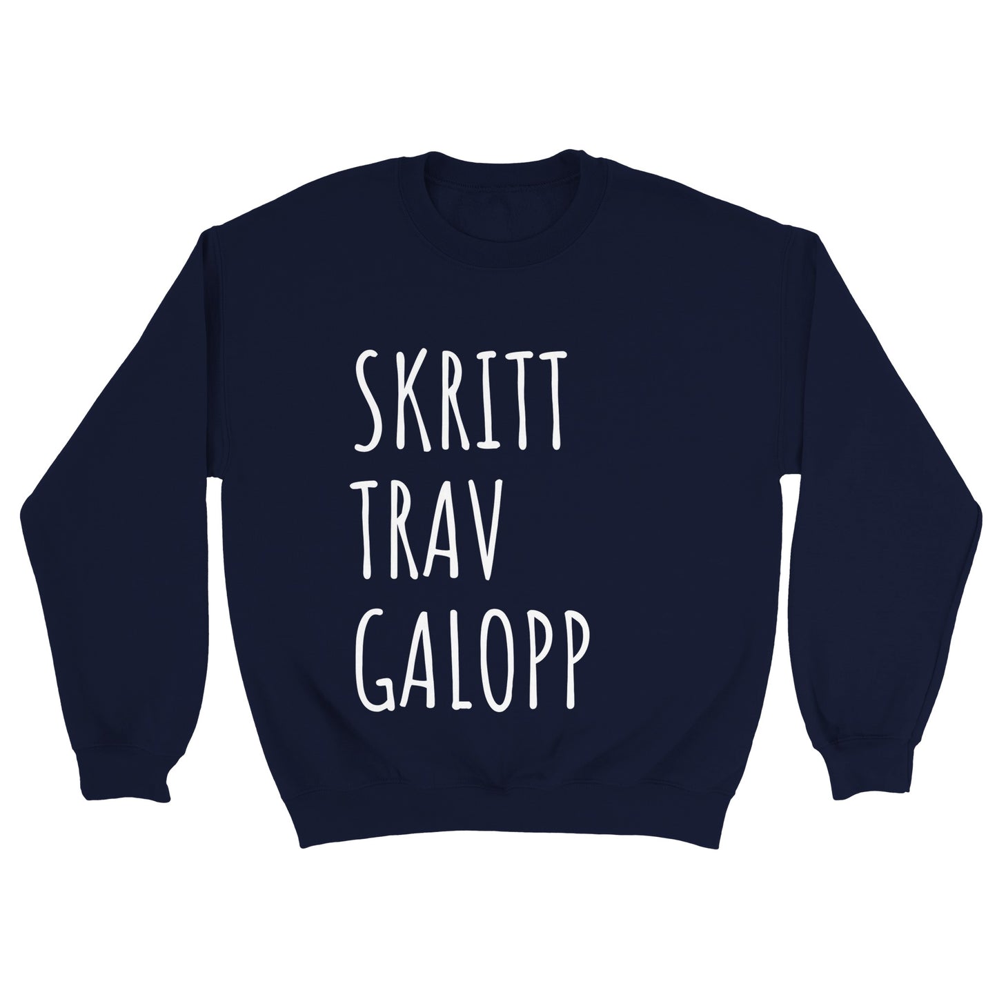 Skritt Trav Galopp | Crewneck Sweatshirt