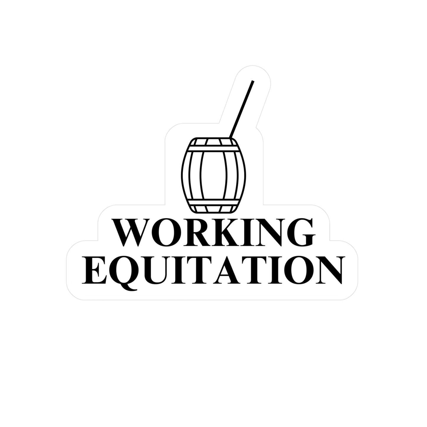 Stickers | Working Equitation | Barrel