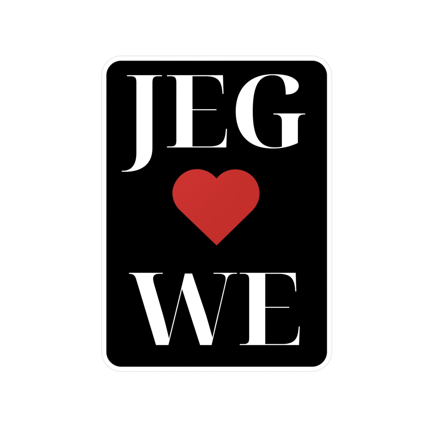 Stickers | Jeg Elsker Working Equitation