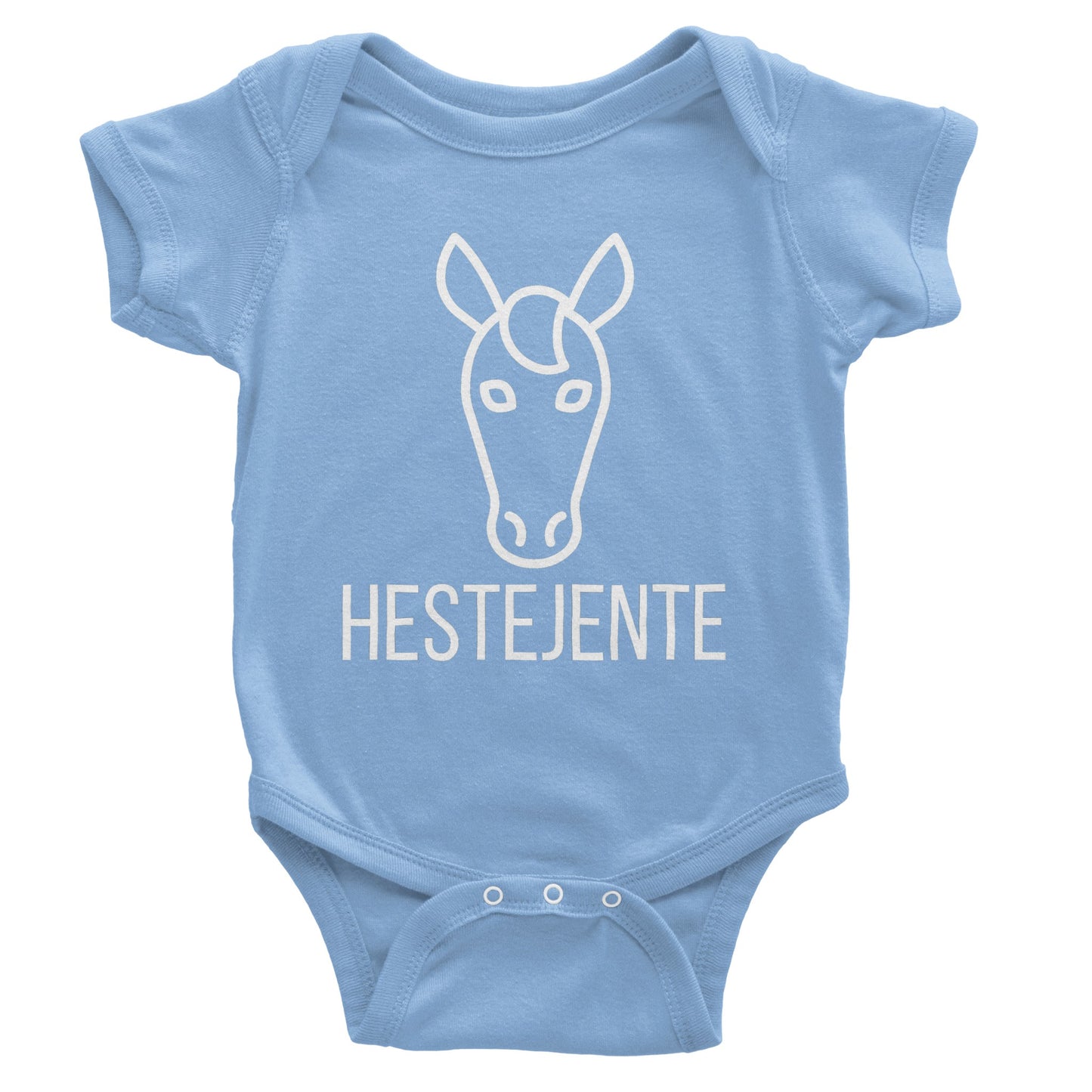 Hestejente Baby Body korte ermer