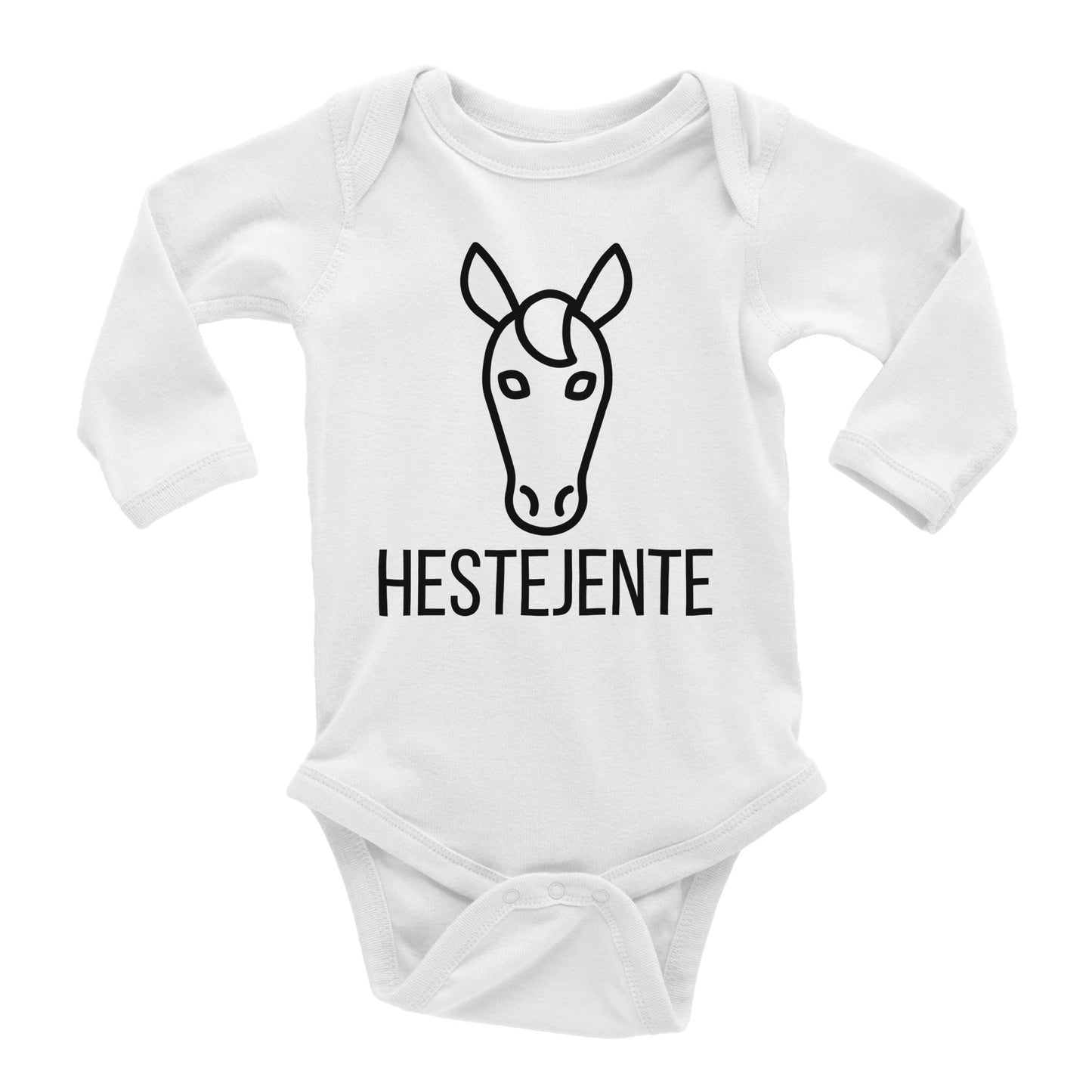 Hestejente Baby Body Lange Ermer