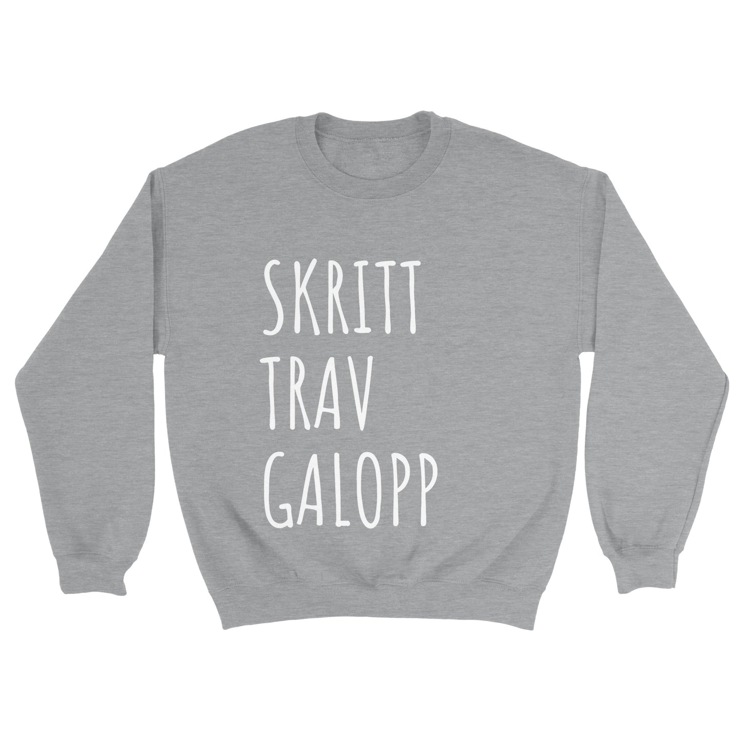 Skritt Trav Galopp | Crewneck Sweatshirt