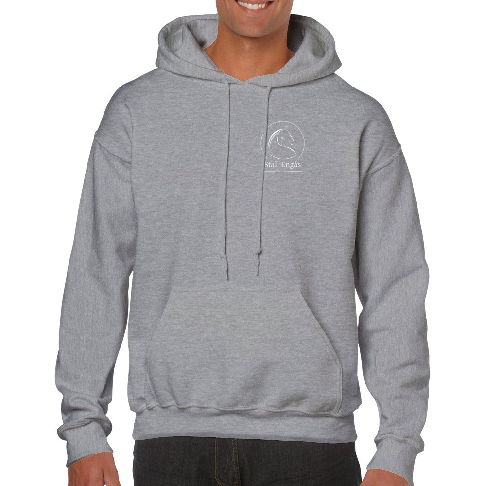 Working Equitation back, Stall Engås front | Unisex hoodie