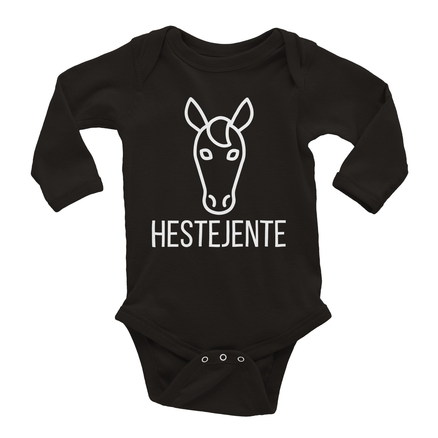 Hestejente Baby Body Lange Ermer