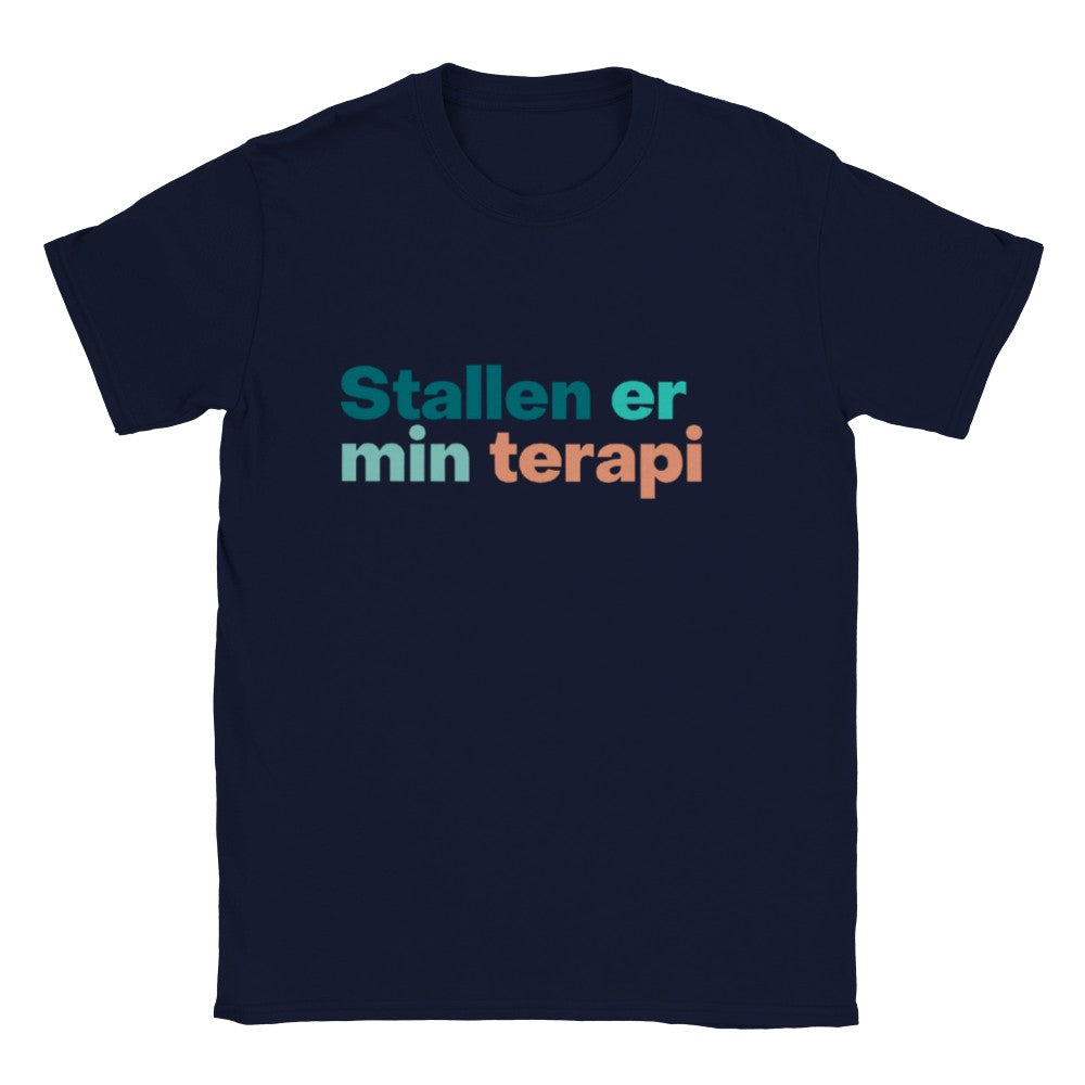 Stallen Er Min Terapi Unisex T-shirt