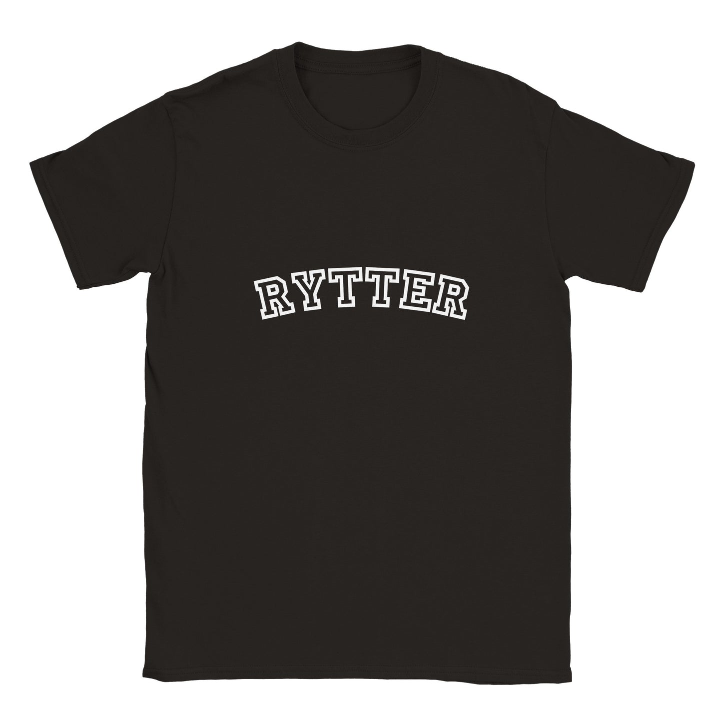 Rytter | Unisex T-skjorte Rund hals