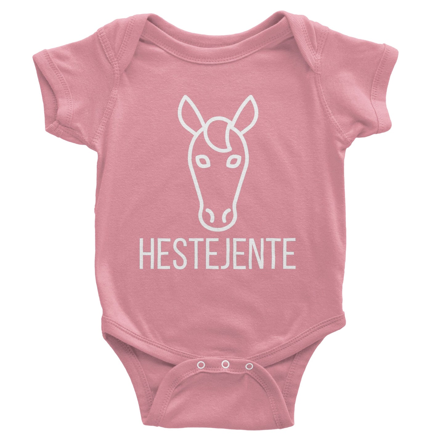 Hestejente Baby Body korte ermer
