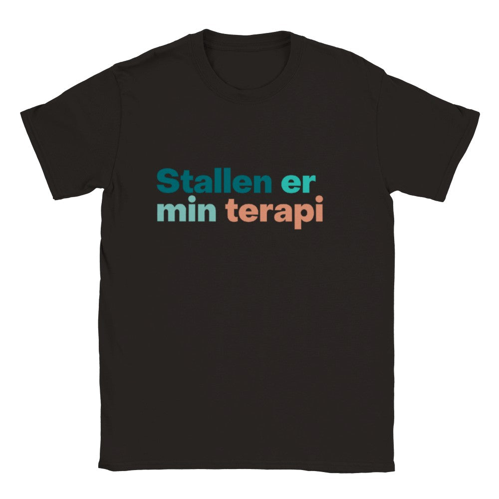 Stallen Er Min Terapi Unisex T-shirt