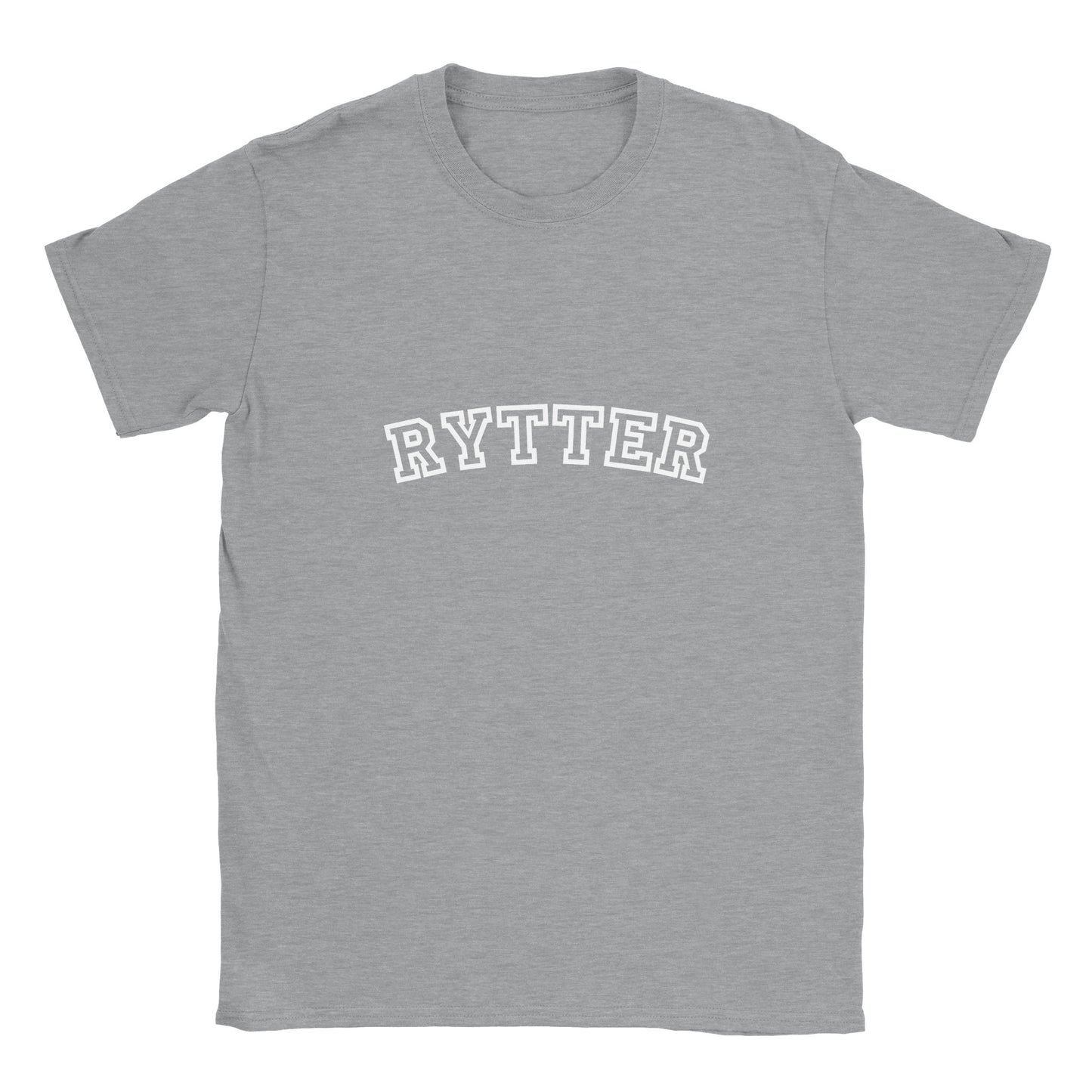 Rytter | Unisex T-skjorte Rund hals