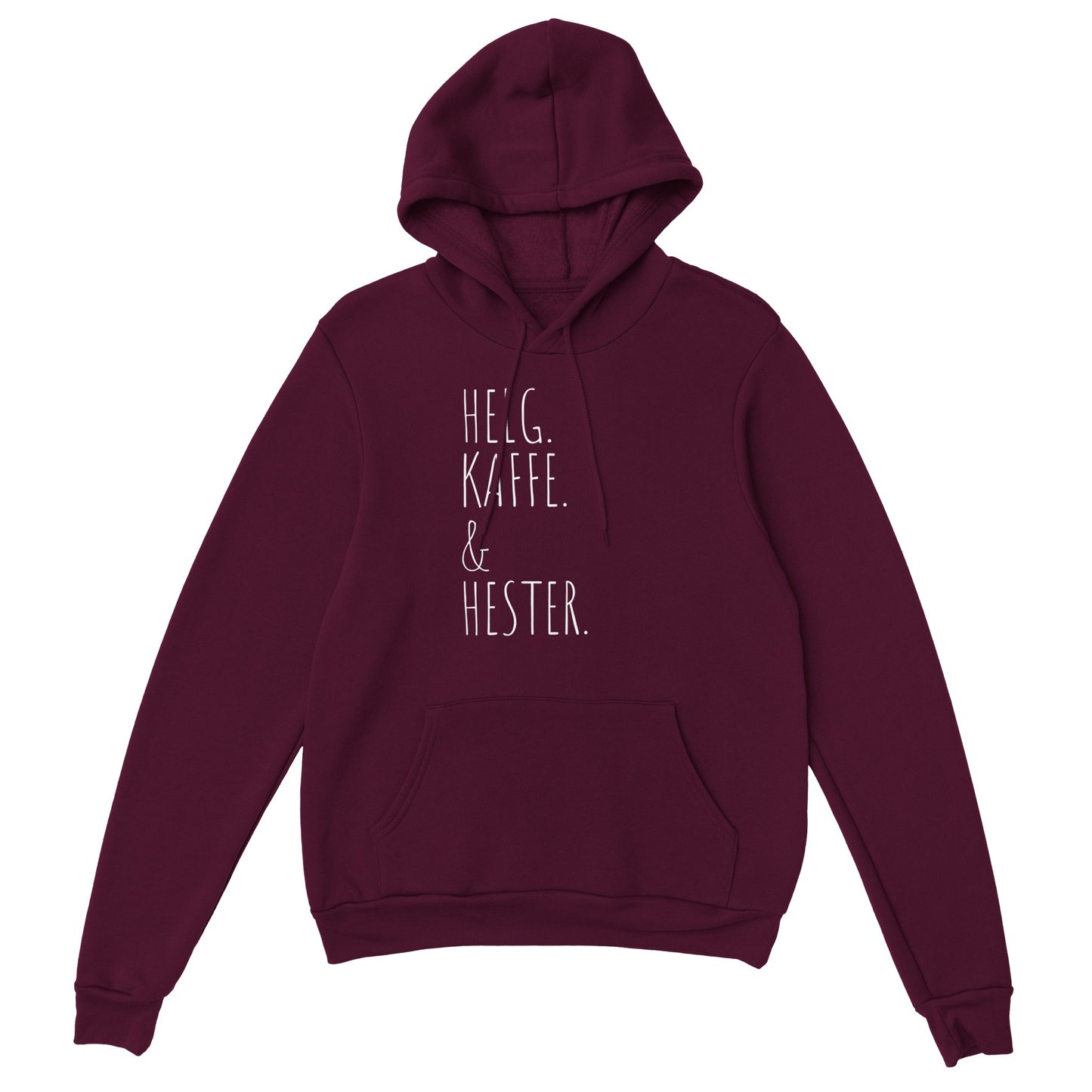Helg. Kaffe og Hester | Hoodie