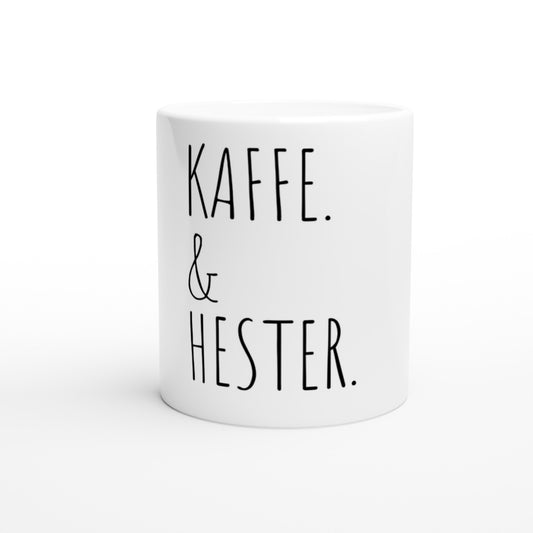 White 11oz Ceramic Mug